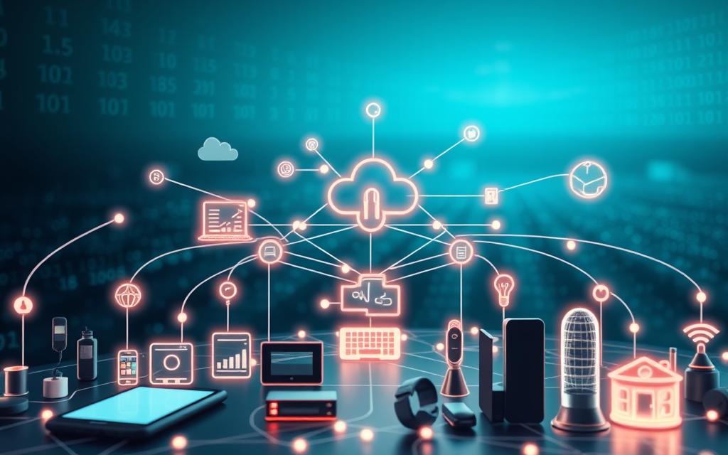 IoT technology connectivity diagram