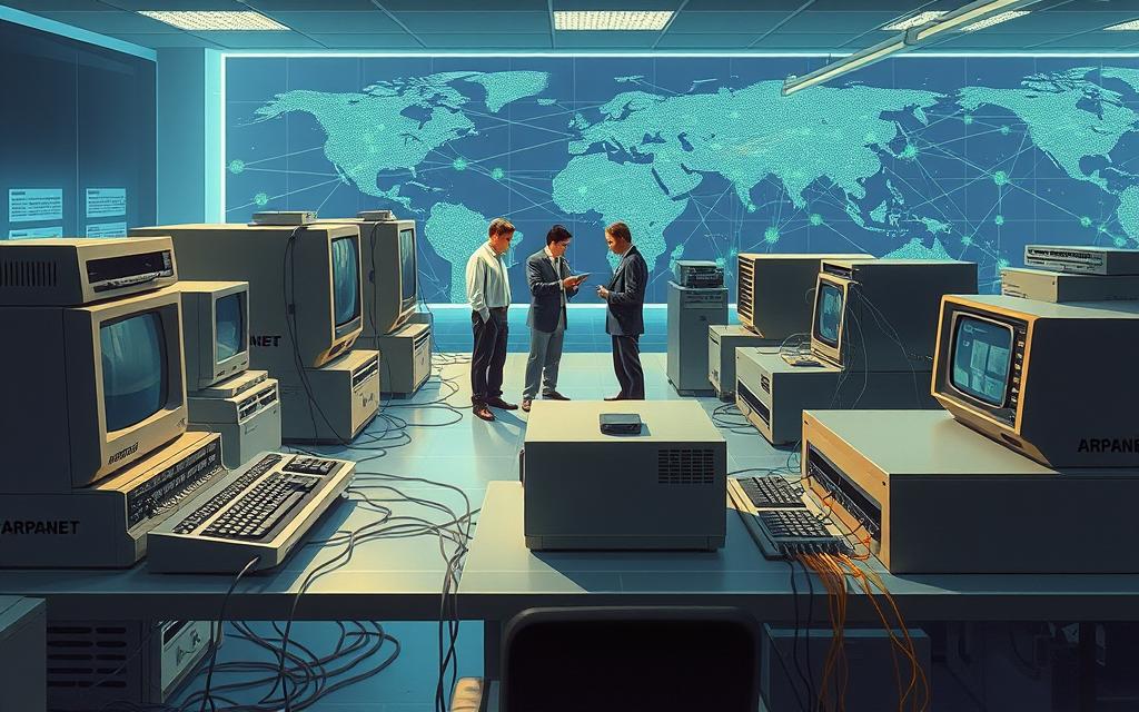 computer networking ARPANET development