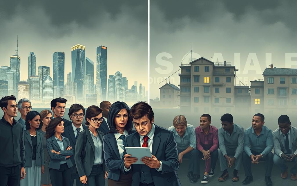 digital divide illustration