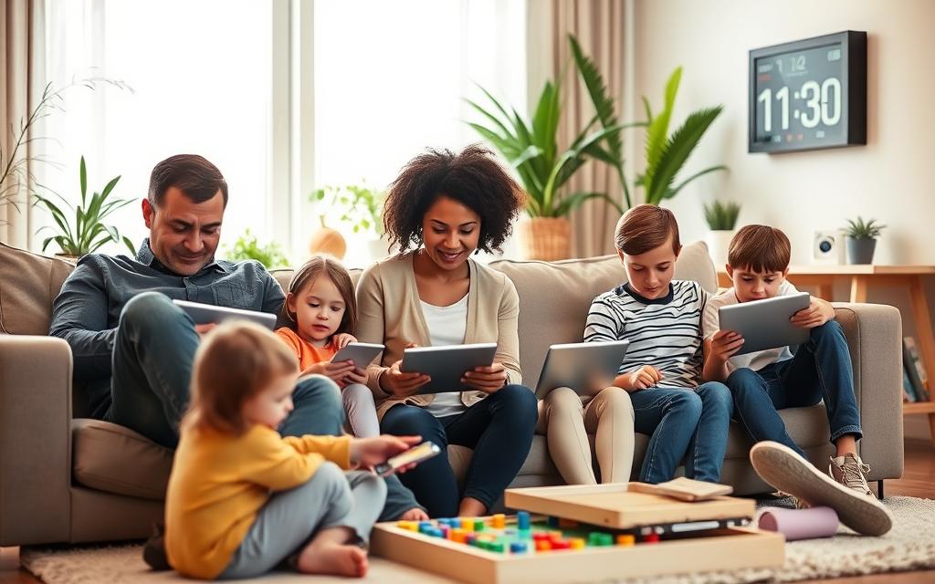 digital wellbeing families