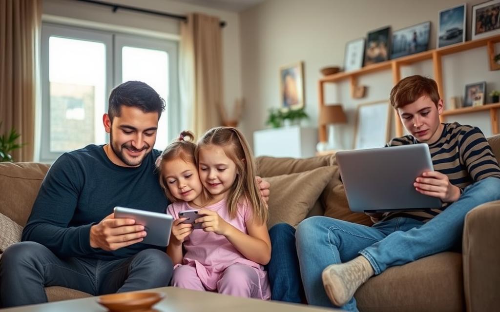 how does technology affect family communication