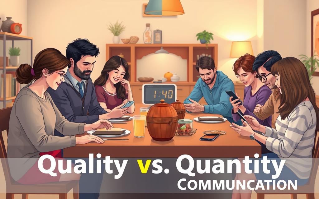 quality versus quantity communication