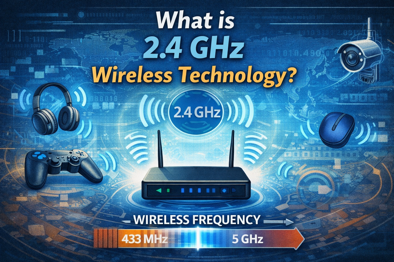 what is 2.4 ghz wireless technology